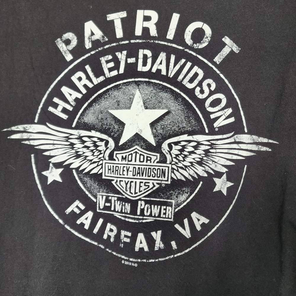 Harley-Davidson Ride of the Patriots 2019 black men's XL tshirt - Picture 7 of 7